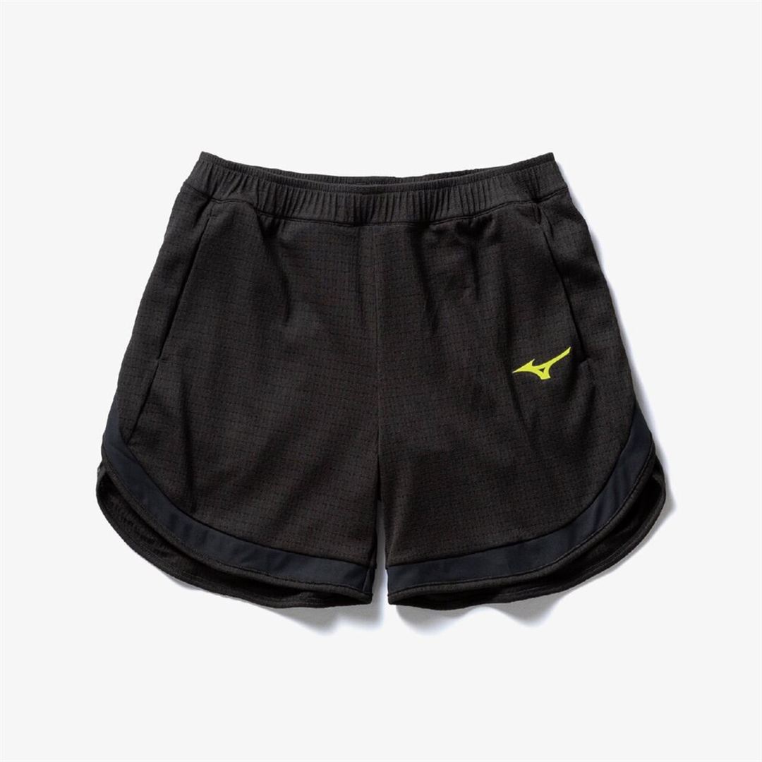 【汗処理／通気】ドライエアロフロージャカードショートパンツ ブラック XL