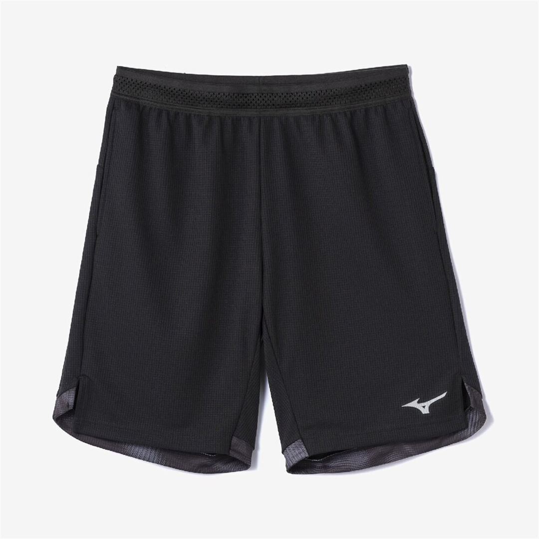 【汗処理／通気】ドライエアロフローハーフパンツ ブラック XL