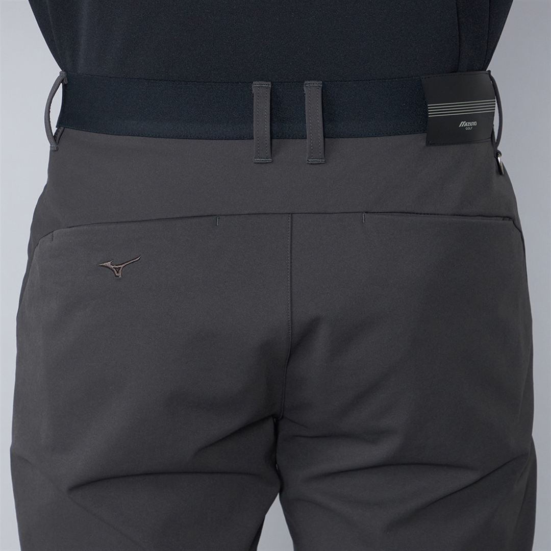 MIZUNO ソフトタッチストレッチパンツ チャコールグレー XL