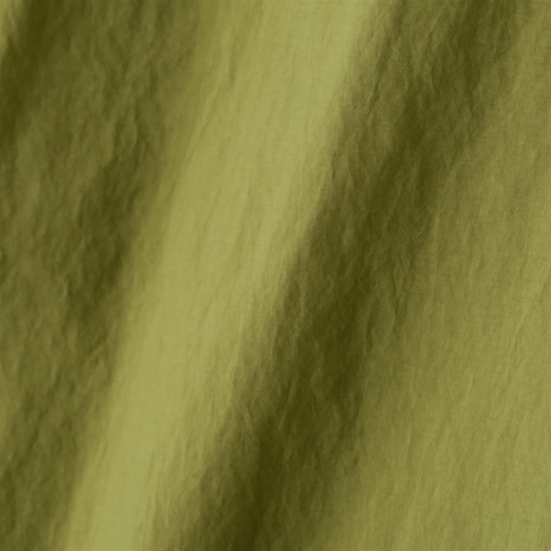 【MARGARET HOWELL】ウォーターリパレントタスランナイロンシャツ オリーブ XL