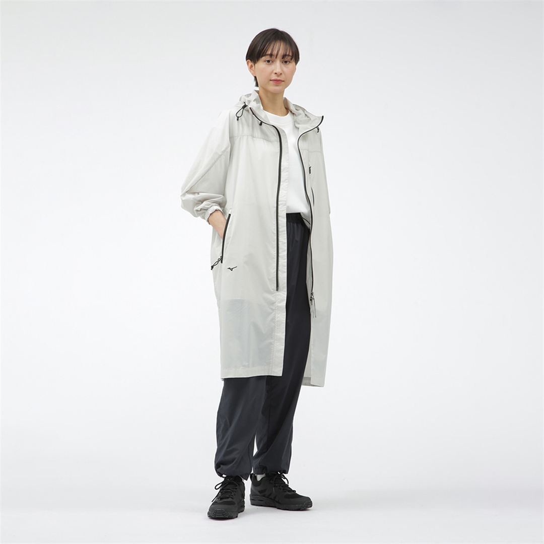 【MARGARET HOWELL】ウォーターリパレントストレッチパンツ インク XL