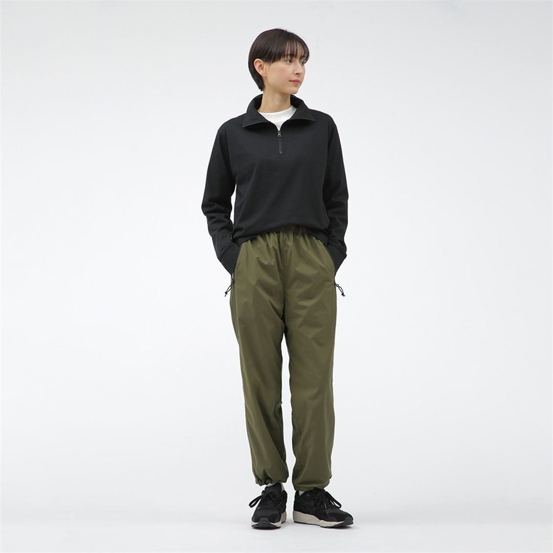 【MARGARET HOWELL】ウォーターリパレントストレッチパンツ カーキ XL