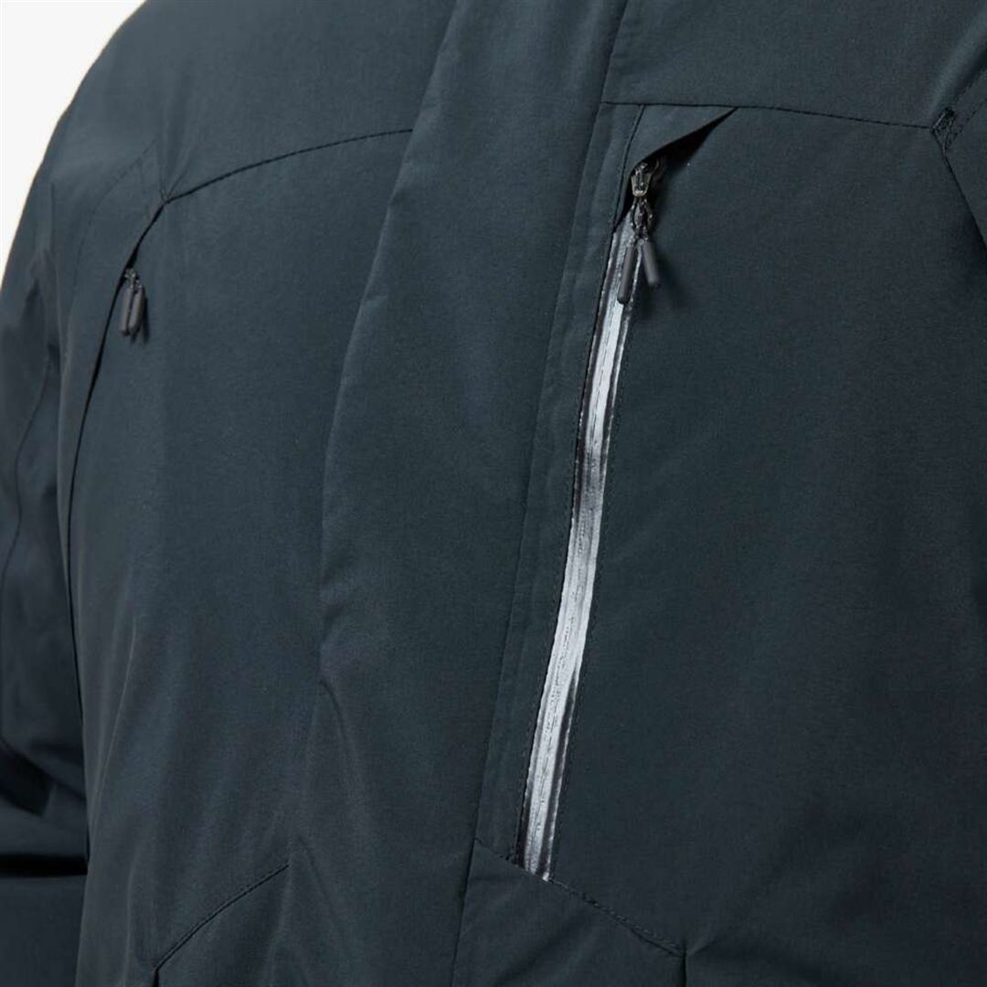 【吸湿発熱】WINDSTOPPER イエローナイフダウンジャケット ブラック M