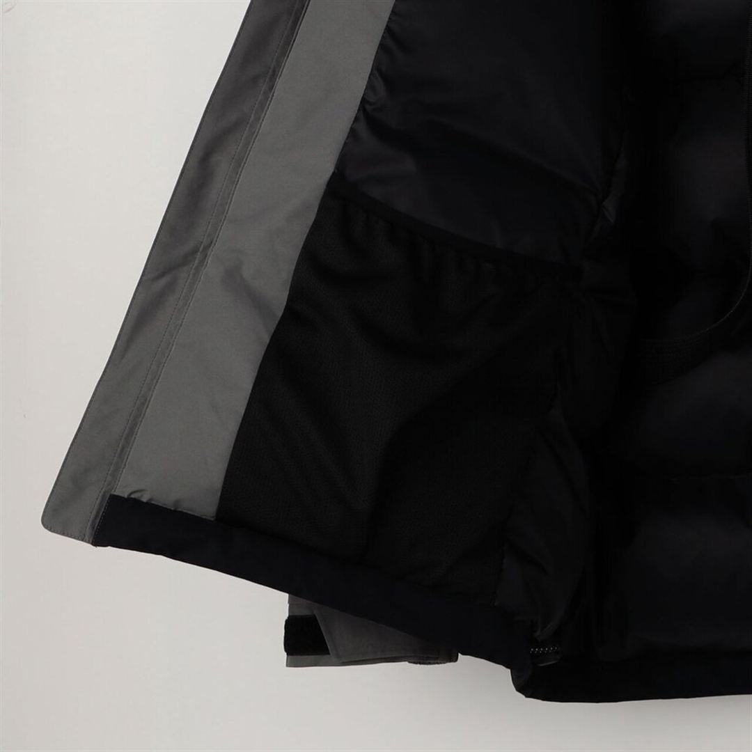 【吸湿発熱】WINDSTOPPER ダウラギリライトダウンジャケット ブラック XL