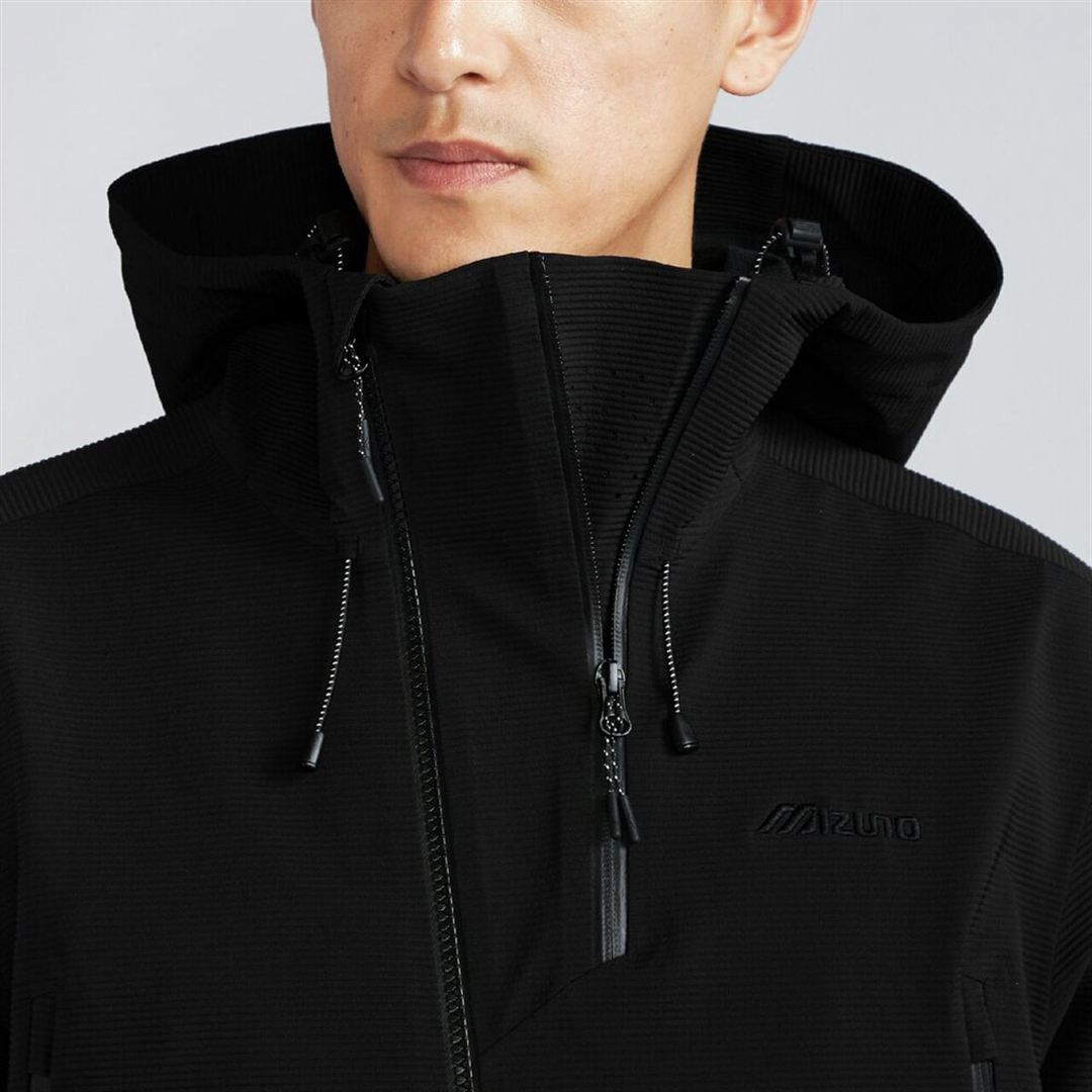 【耐水素材】BERGTECH サーマルメッシュジャケット ブラック 2XL