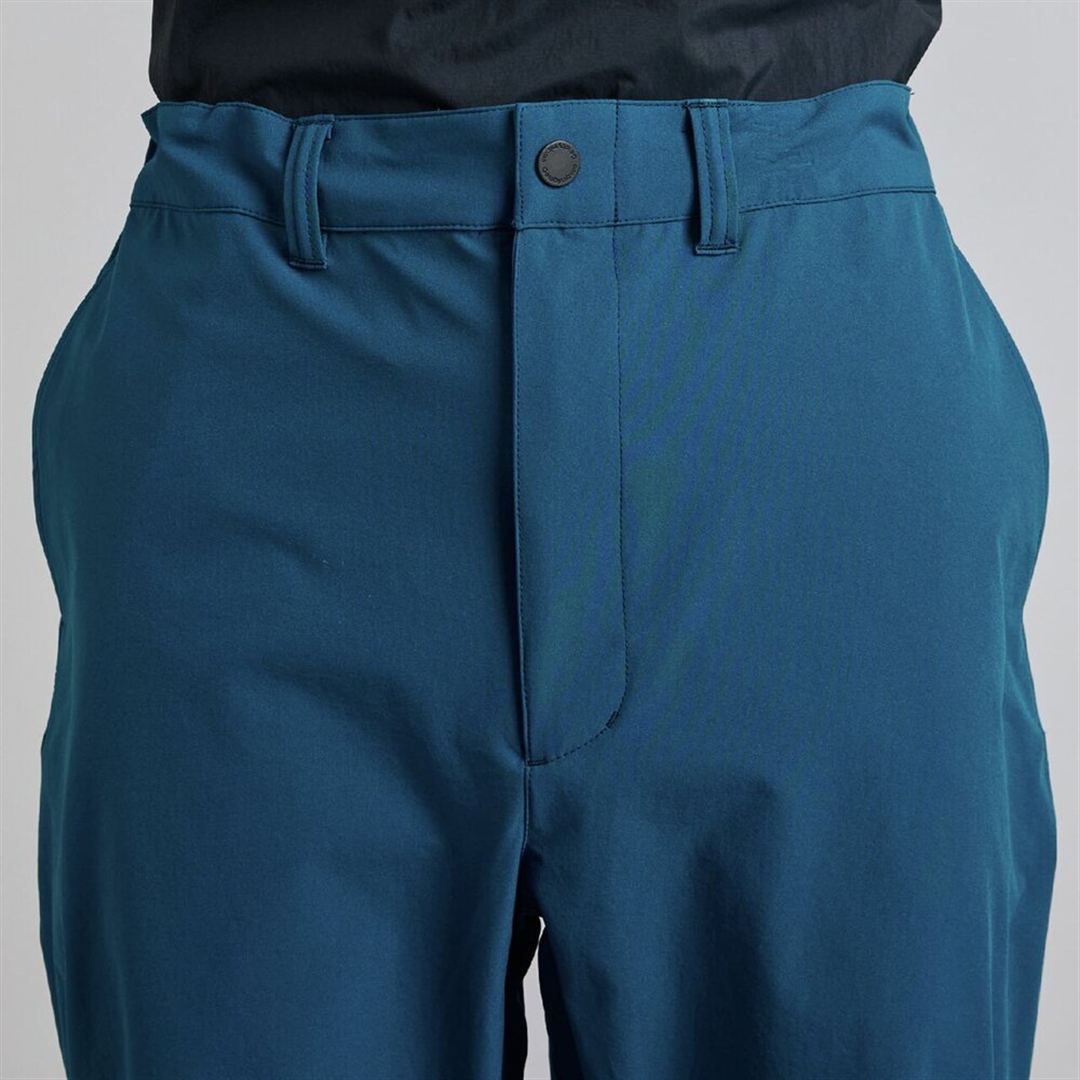 MIZUNO BUDDYストレッチ撥水テーパードパンツ セーラーブルー S
