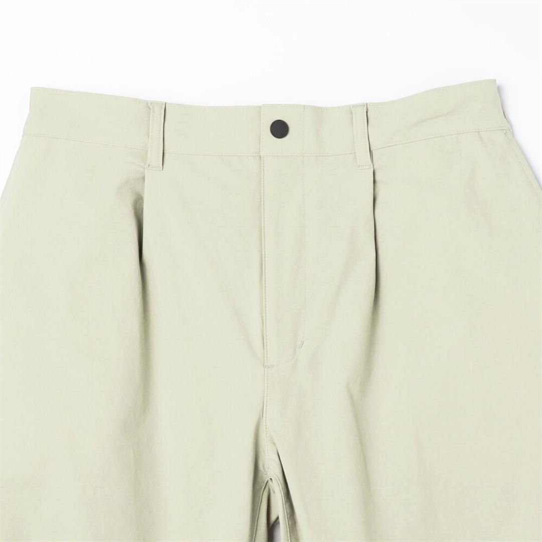 MIZUNO BUDDYストレッチ撥水ワイドテーパードパンツ スプレイベージュ S