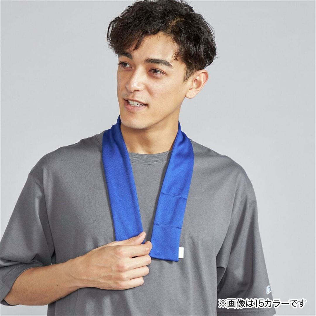 ネッククーラーUV＋(保冷剤付) グレー