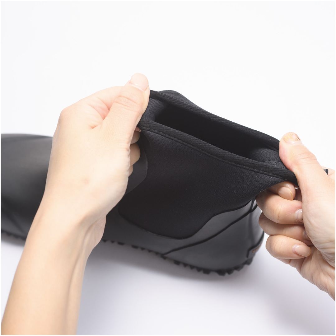 RAIN SHOES ブラック S