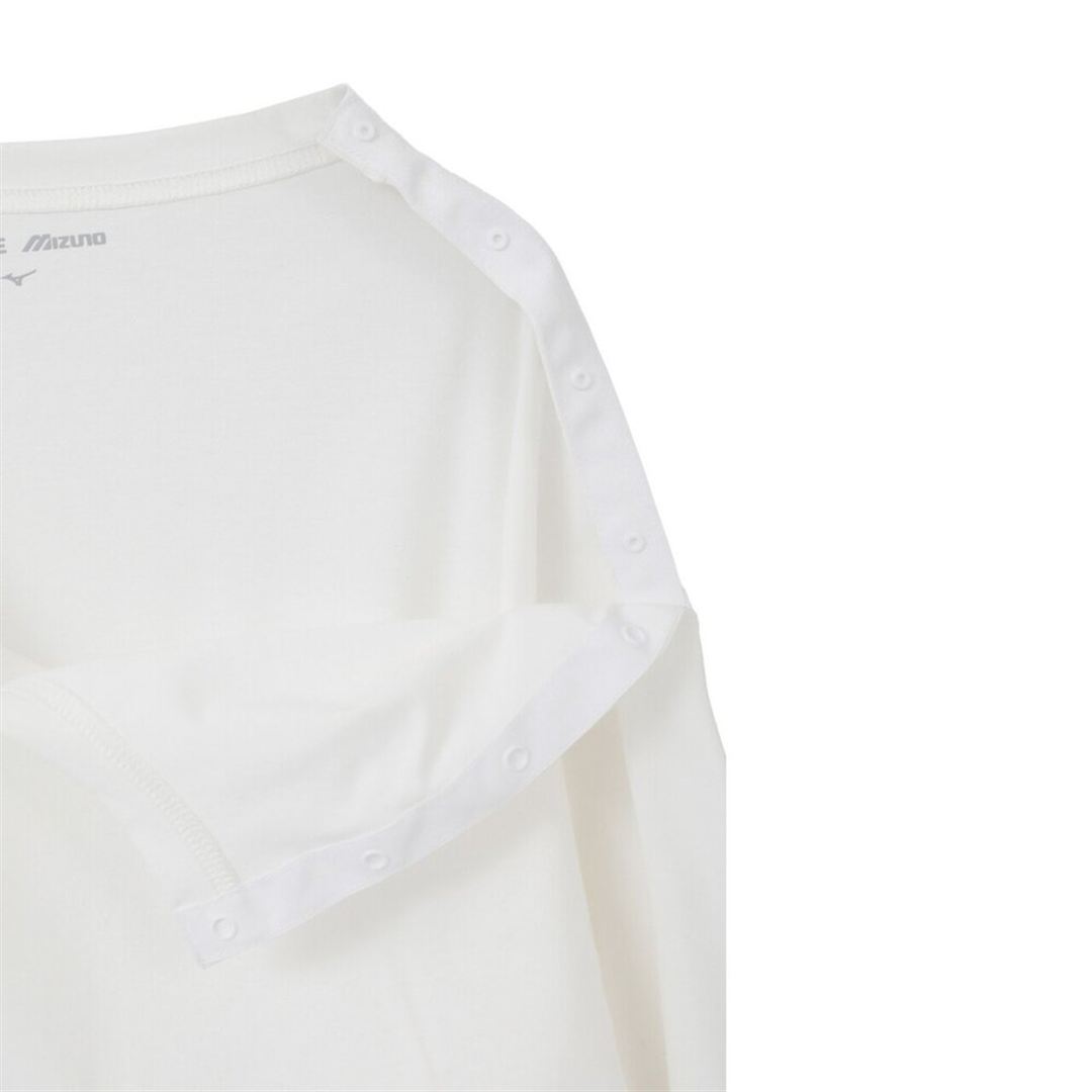 【CLANE】QUICK DRY COTTON LOGO LONG SLEEVE T-SHIRT ホワイト 2