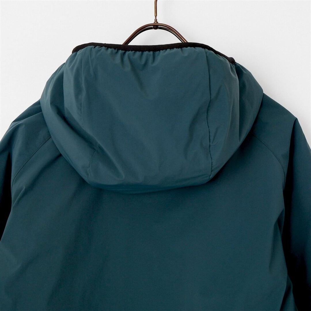 【JEANS FACTORY／吸湿発熱】ブレスサーモパファージャケット フォレストグリーン XL
