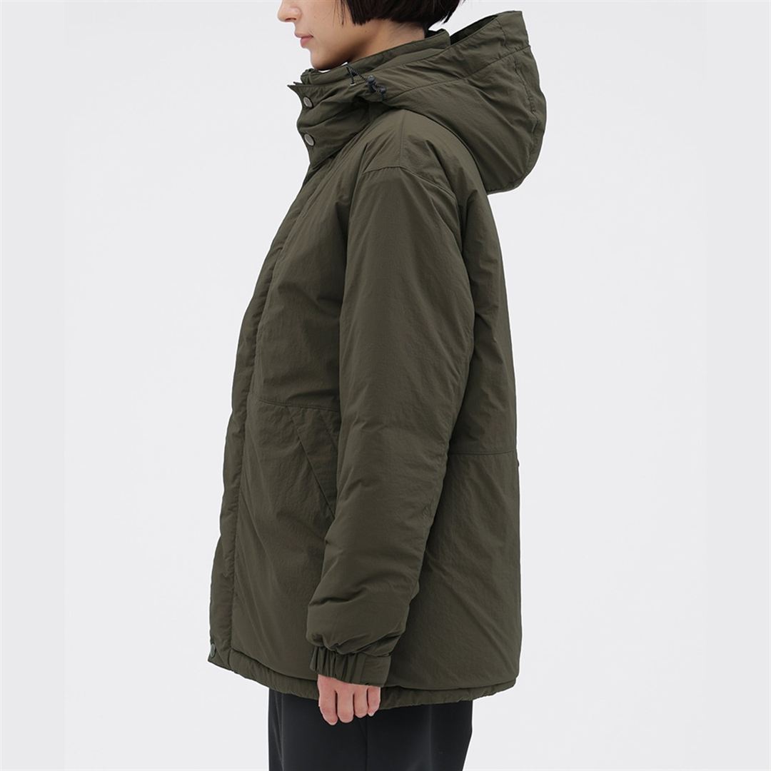 【MARGARET HOWELL】ウォーターリパレントタスランナイロンリップジャケット DK.カーキ 2