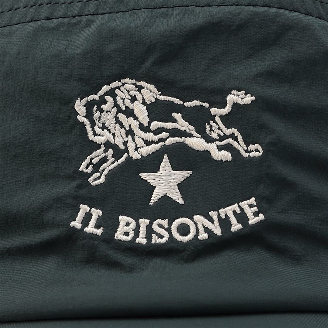 【IL BISONTE】GORE-TEX プロダクト キャップ フォレストグリーン
