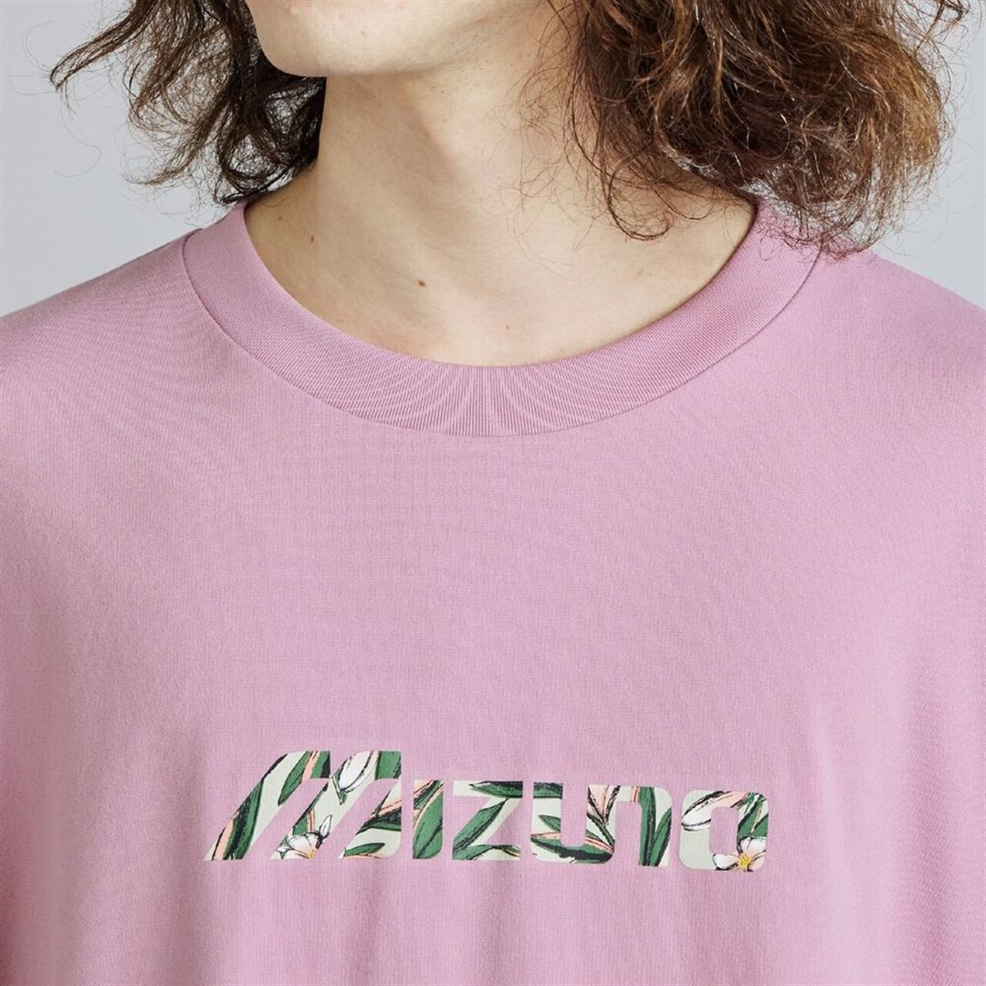 リサイクルグラフィックTシャツ オーキッドパープル XS