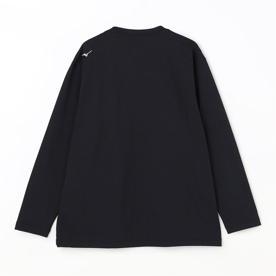 ワードマークロゴロングスリーブTシャツ ブラック XL