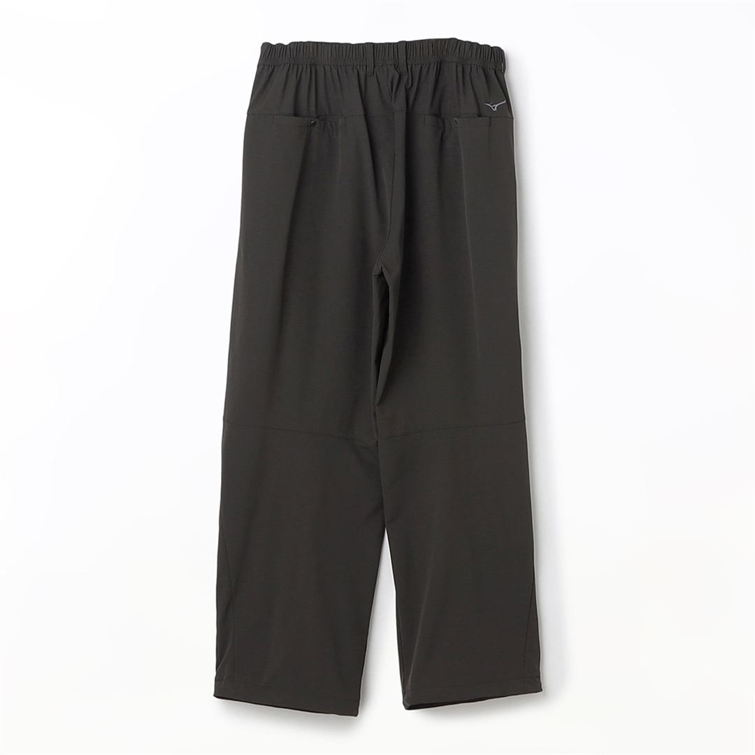 ウォーターリパレントストレッチワイドバギーパンツ アッシュブラック XL