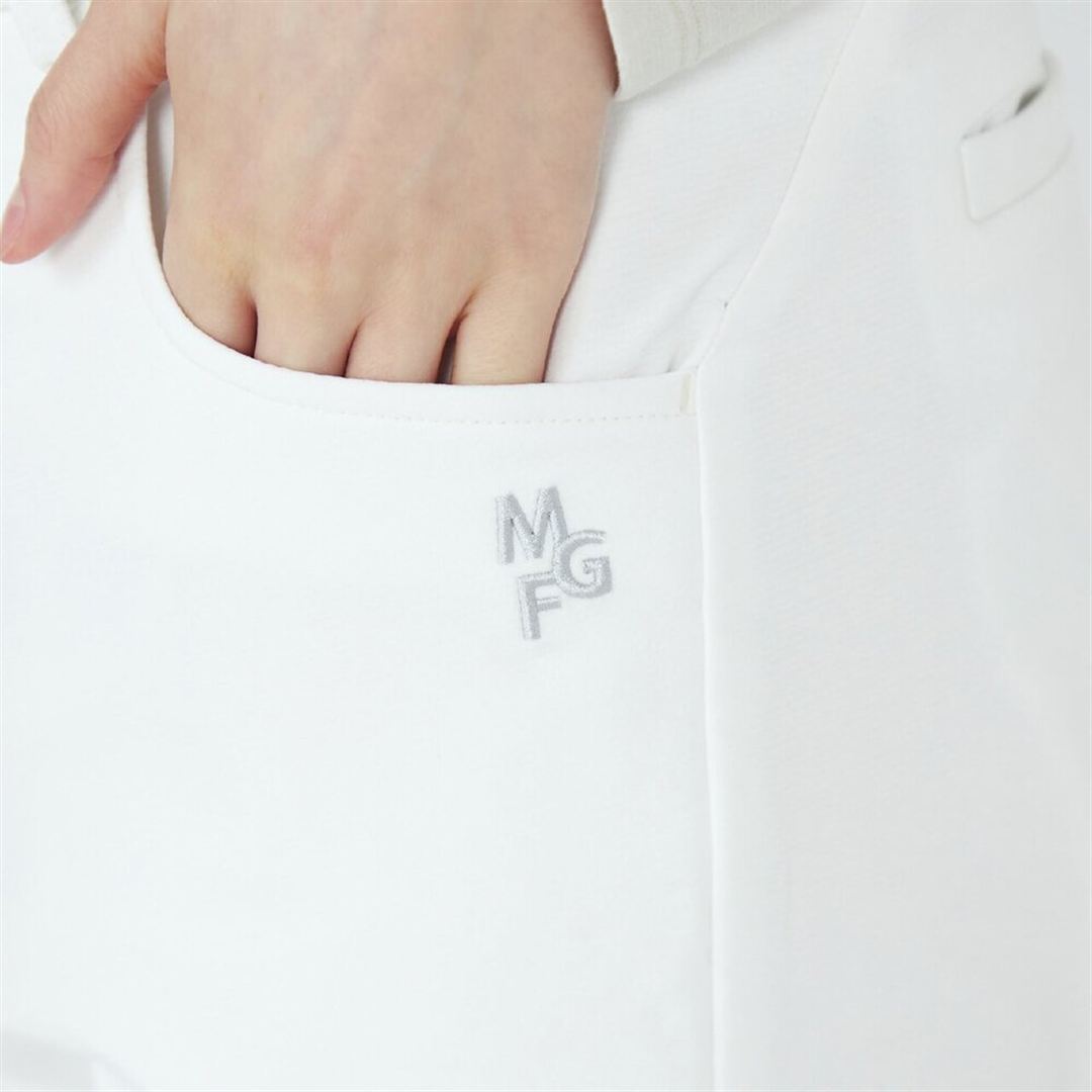 【MGFコレクション】ウォータープルーフストレッチライディングパンツ ホワイト S