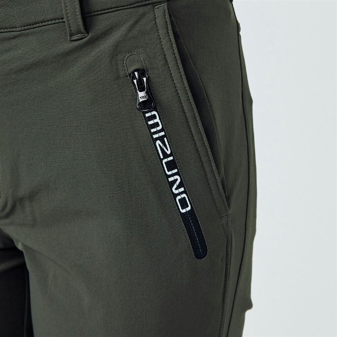 ダブルウィーブストレッチロングパンツ オリーブ S