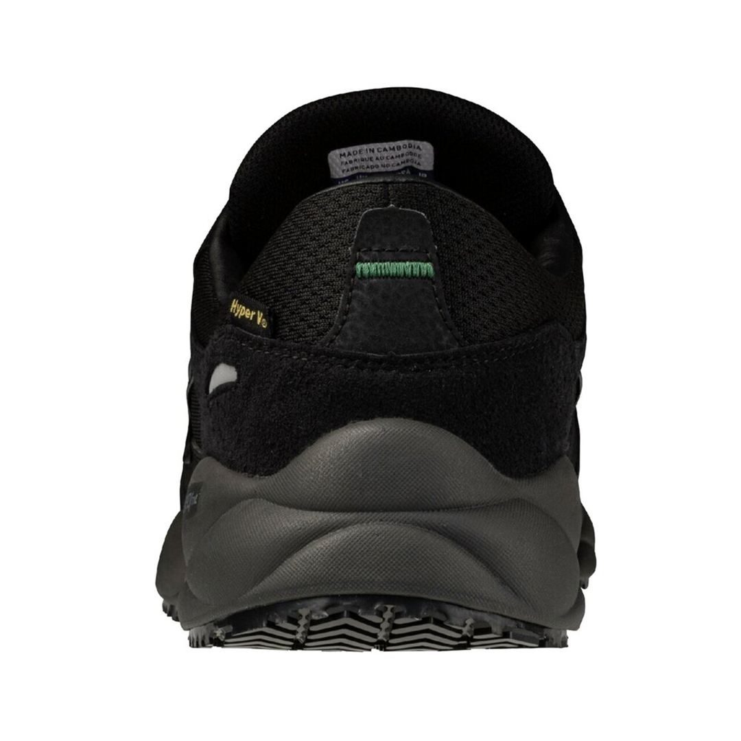 【ミズノ公式オンライン限定】オールマイティHV 11L(紐／ローカット) ブラック×シルバー×グリーン 24.5