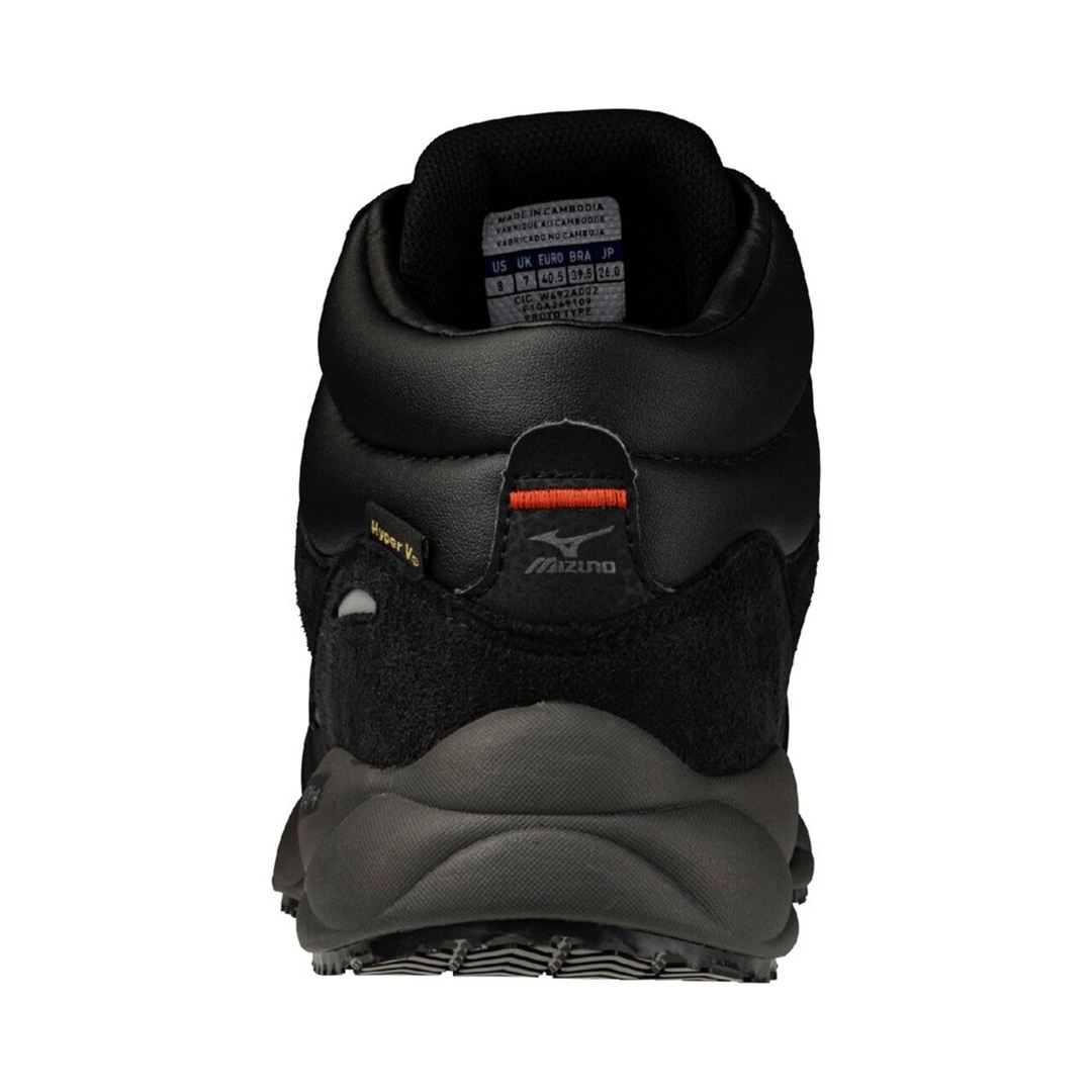 【ミズノ公式オンライン限定】オールマイティHV 73M BOA(ダイヤル／ミッドカット) ブラック×シルバー×レッド 29.0