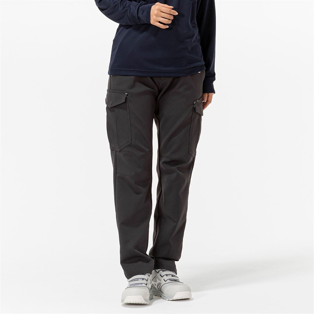 ストレッチMOVEパンツ(制電) チャコールグレー XS
