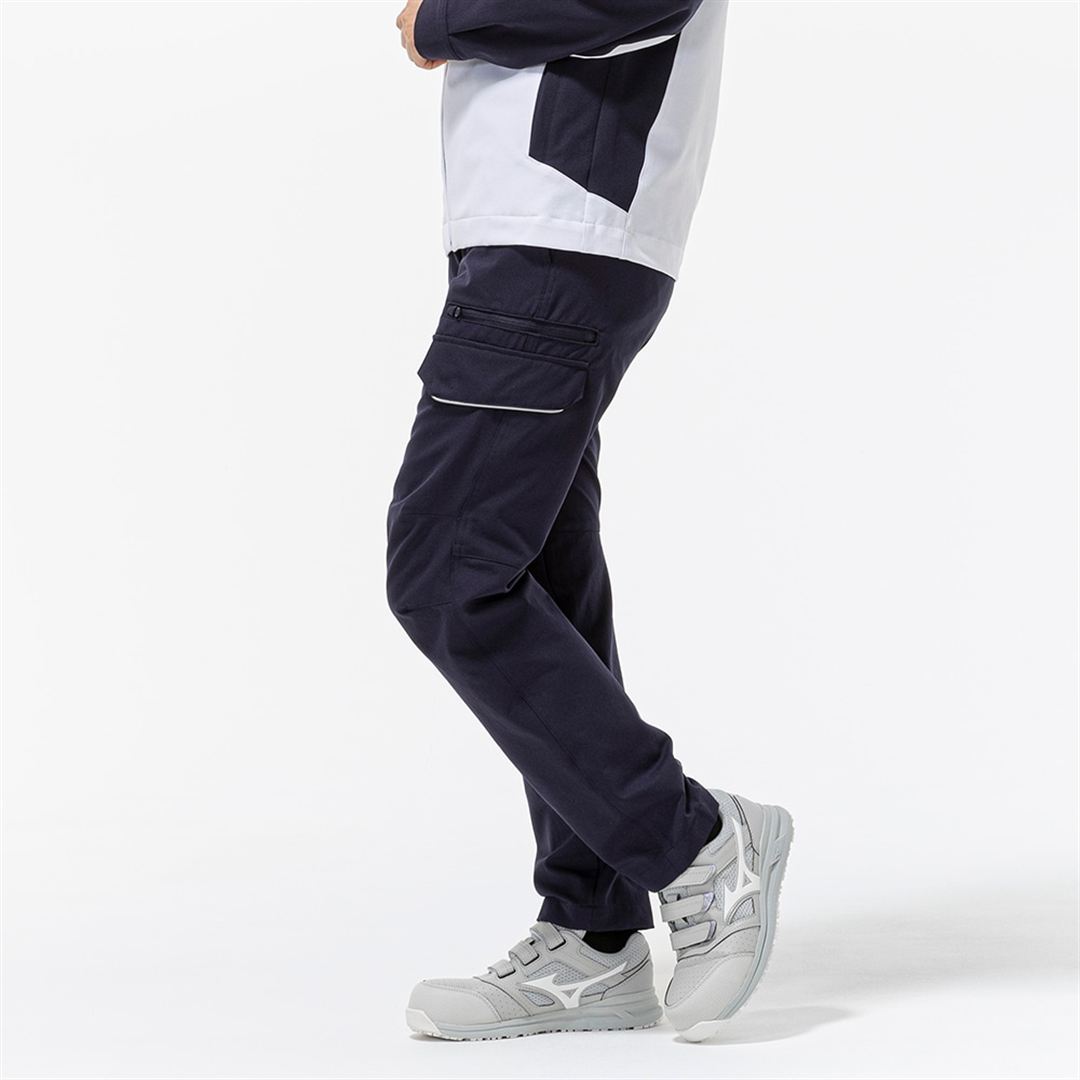 ワークパンツ ストレッチ(制電) ネイビー XS