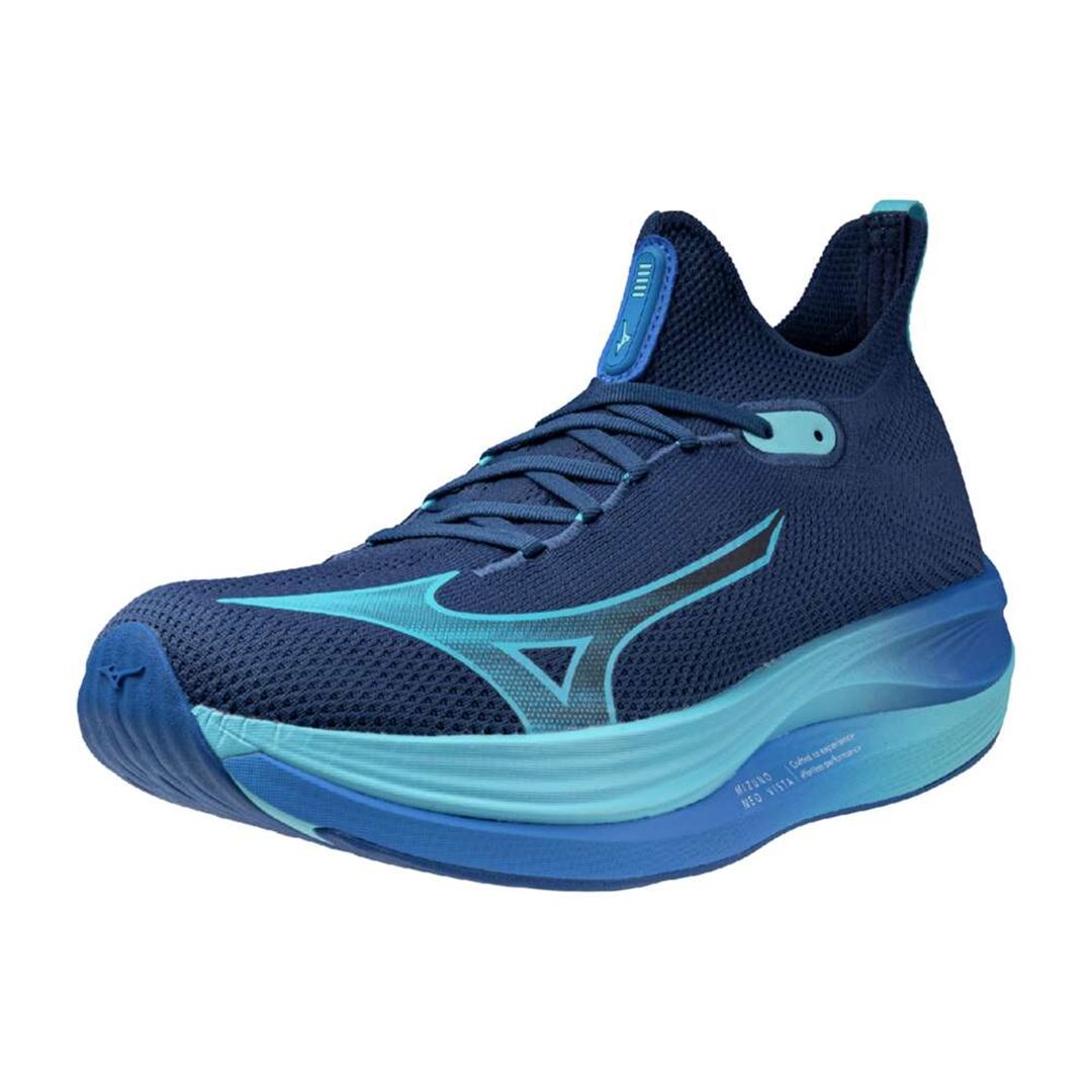 MIZUNO NEO VISTA(スピードワーク／テンポ走) ネイビー×ブルー×ブルー 25.0