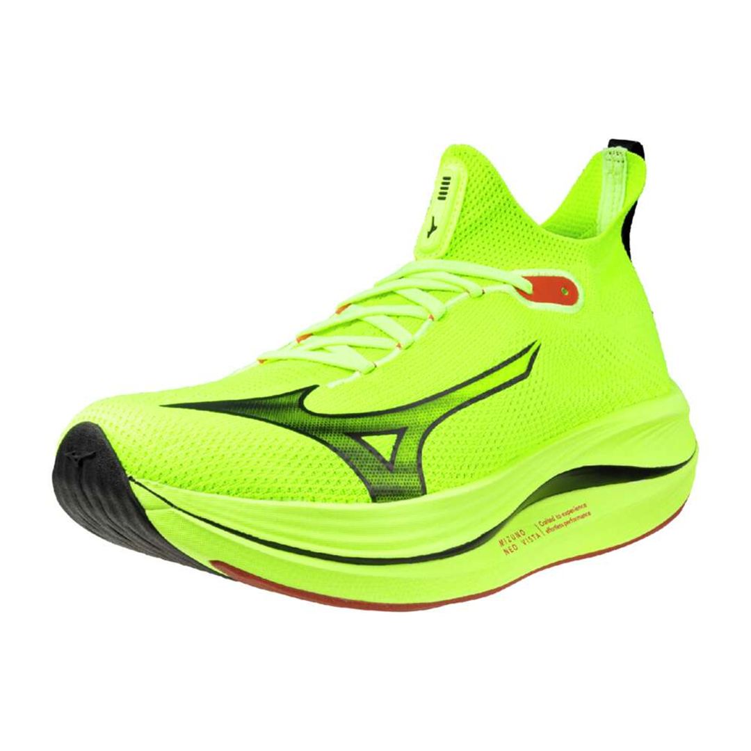 MIZUNO NEO VISTA(スピードワーク／テンポ走) イエローライム×ブラック×レッド 24.0