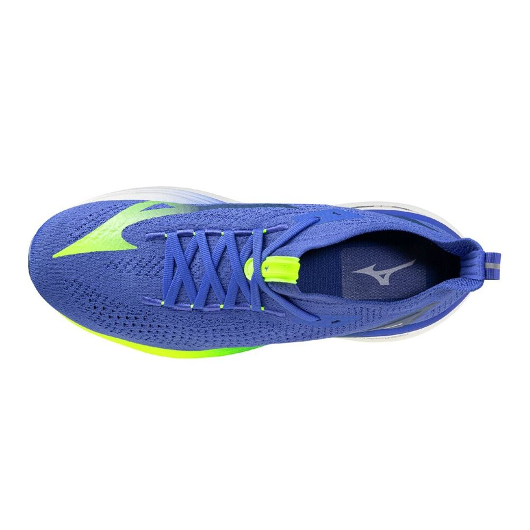 MIZUNO NEO VISTA2(スピードワーク／テンポ走) ブルー×ホワイト×イエロー 25.0
