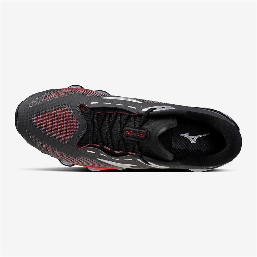 ウエーブプロフェシー15(ランニング) ブラック×シルバー×レッド 29.0