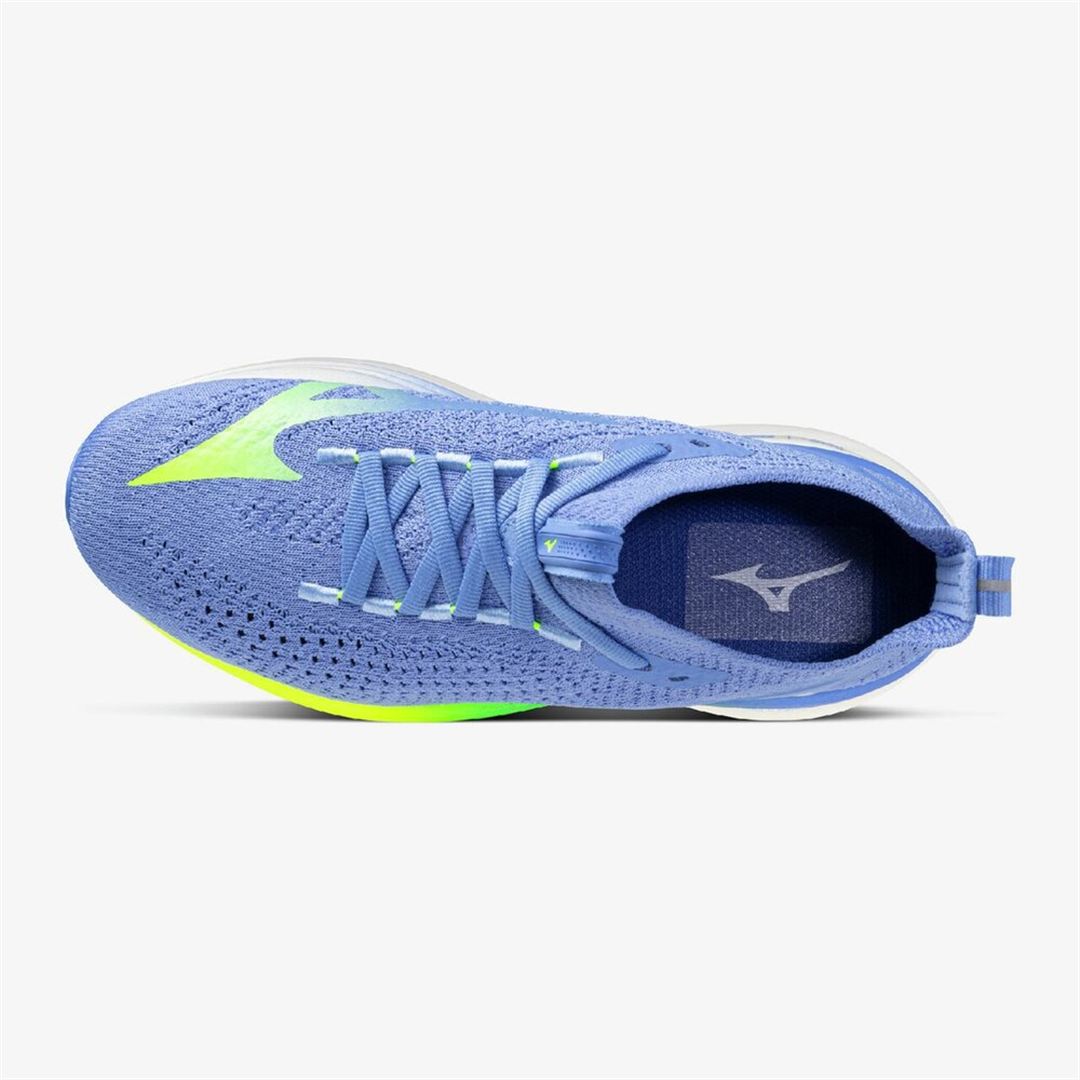 MIZUNO NEO VISTA2(スピードワーク／テンポ走) ブルー×ホワイト×イエロー 25.0