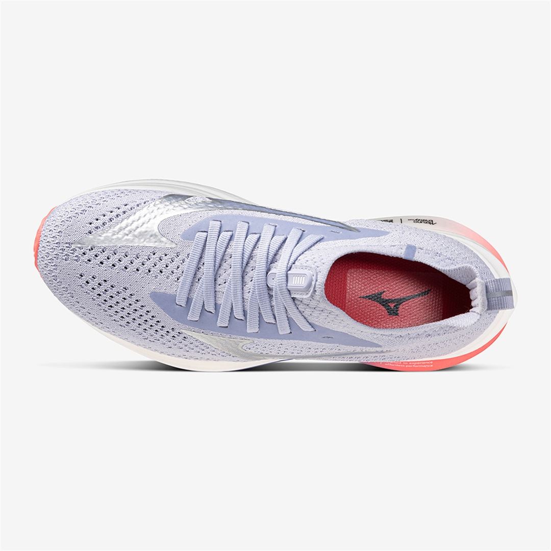 MIZUNO NEO ZEN(ランニング) パープル×シルバー×ピンク 22.5