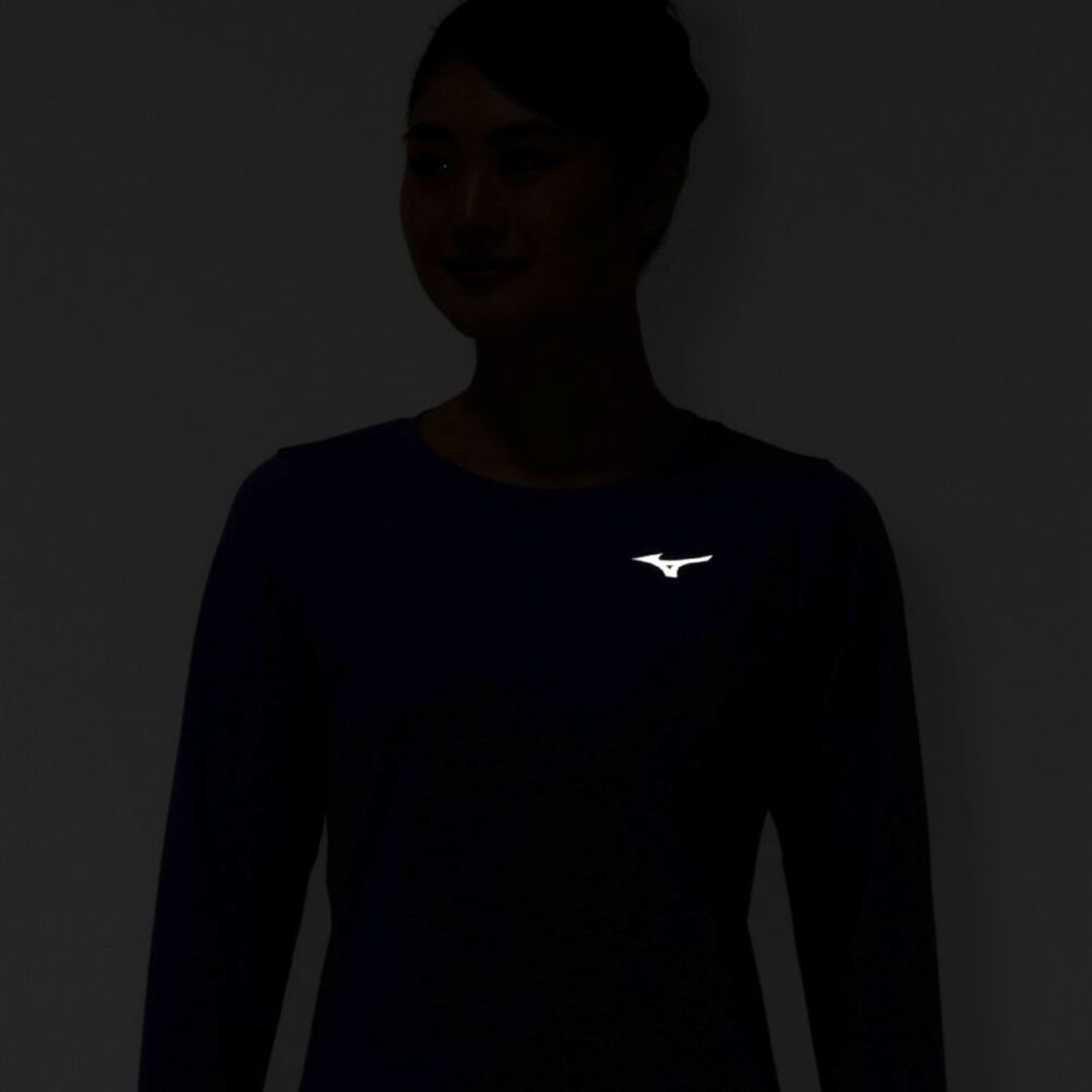クイックドライTシャツ(長袖) アイリスブルーム XL