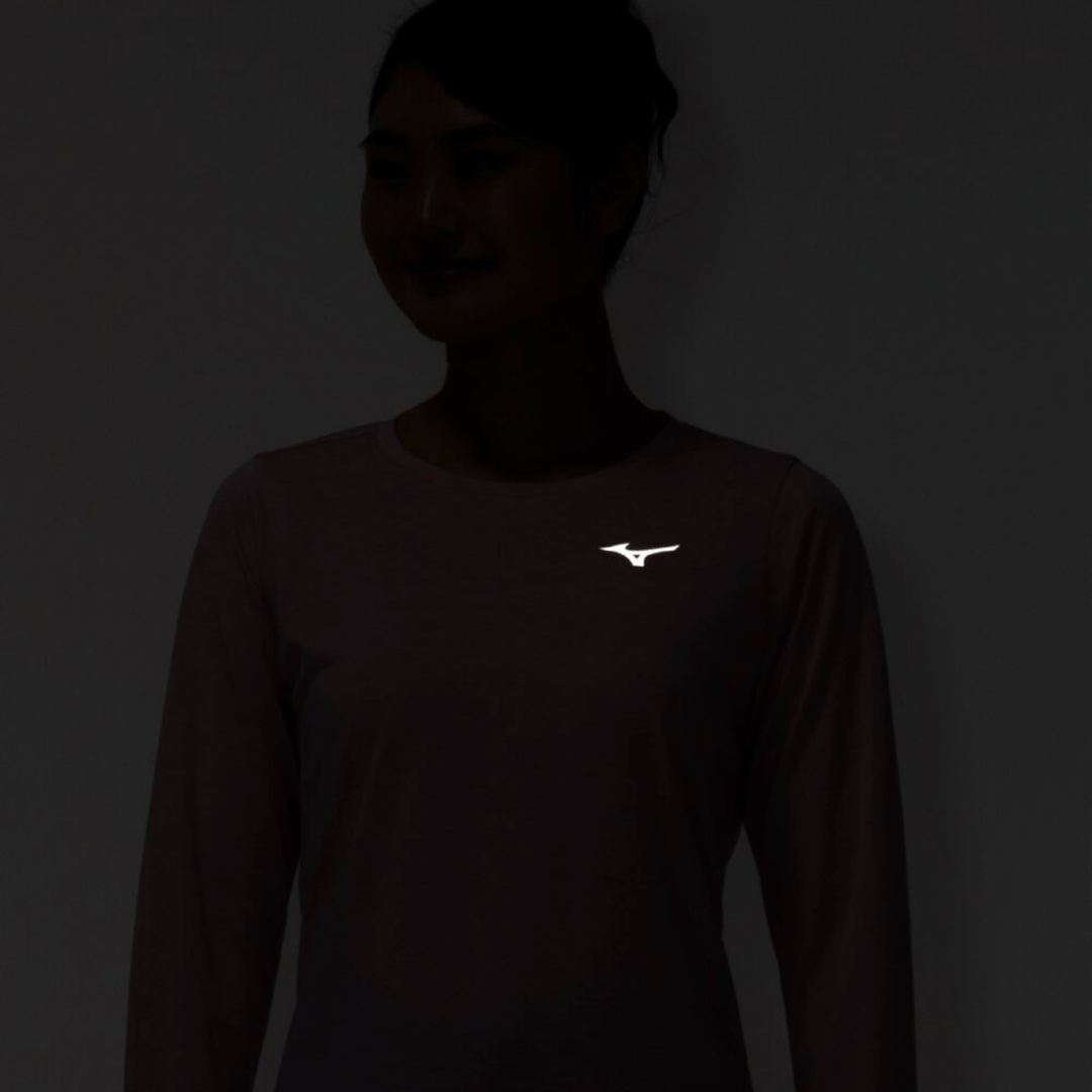 クイックドライTシャツ(長袖) ブリーチドモーブ XL