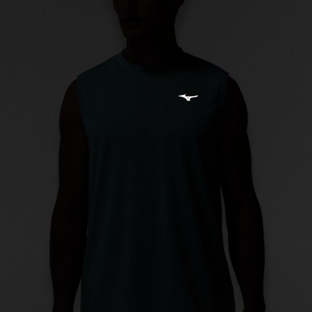 【ミズノ直営限定】クイックドライ スリーブレスTシャツ アクワイファー XL