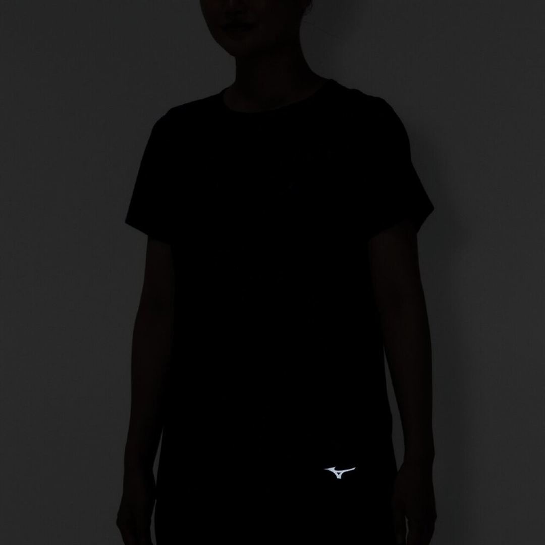 【汗処理／通気】ドライエアロフローグラフィックTシャツ エステートブルー S