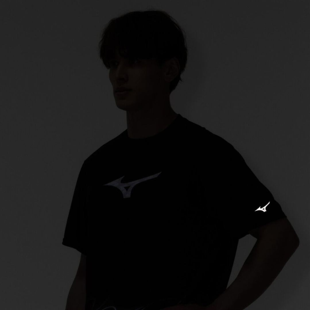【ミズノ直営限定】クイックドライTシャツ ブラック XS