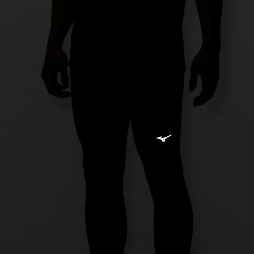ランニングマルチポケットロングタイツ ブラック XL