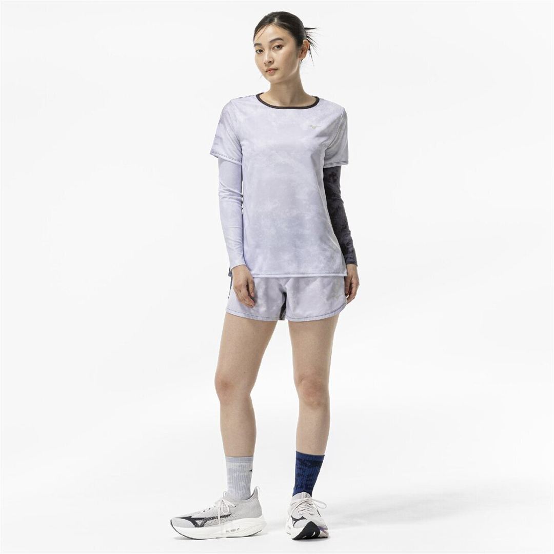 【ミズノ直営限定】ランニングソックス ツキカゲ 25-27