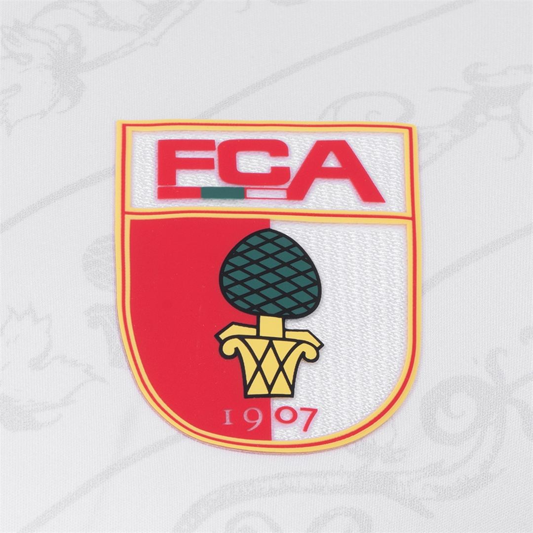 FCアウクスブルク 24/25 ホーム レプリカユニフォーム オフホワイト L