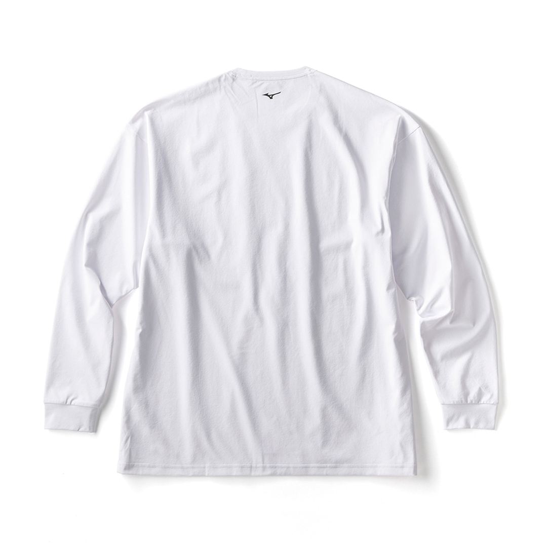 SR4 オーバーサイズTシャツ(長袖) ホワイト XS