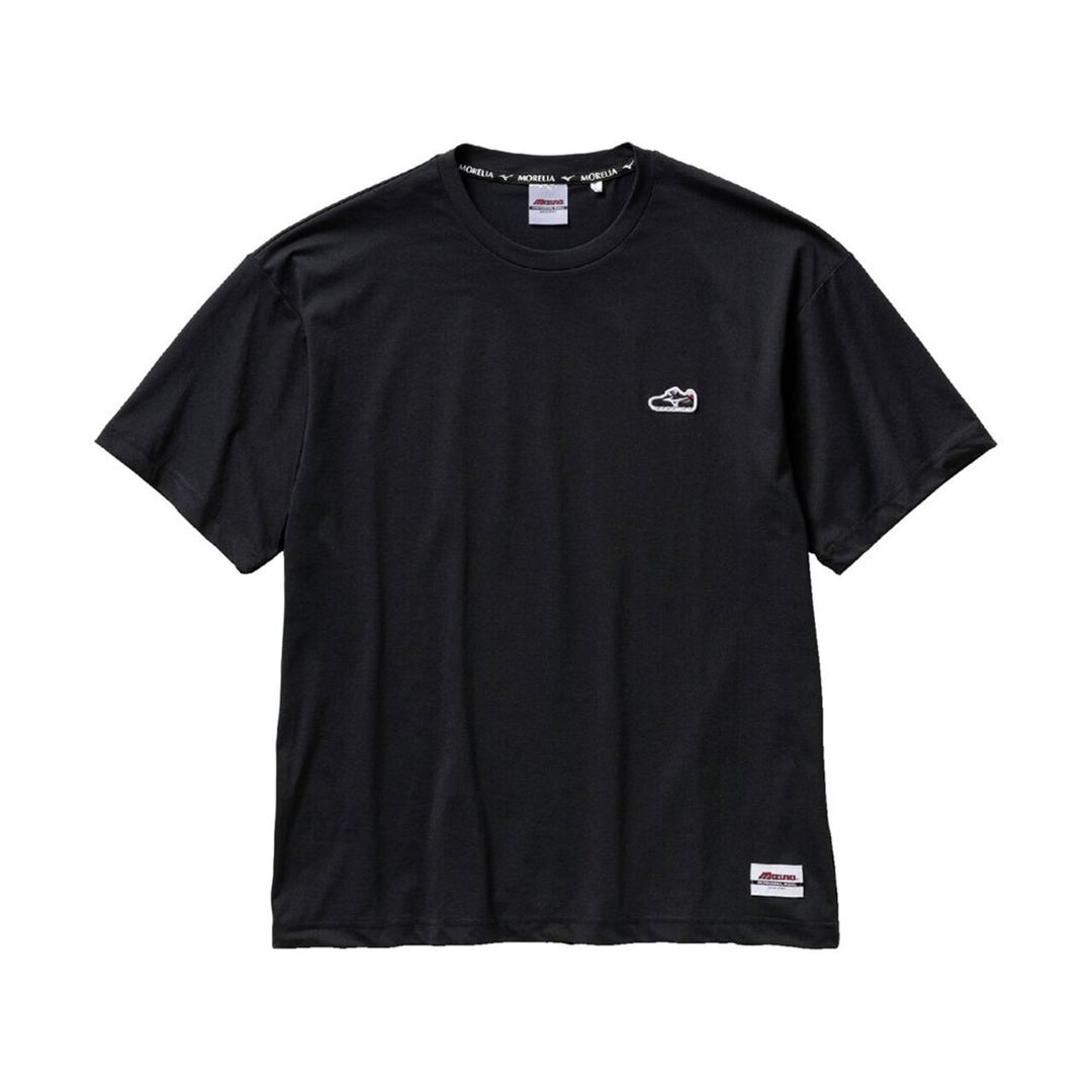 モレリア ストレッチソフトドライTシャツ ブラック S