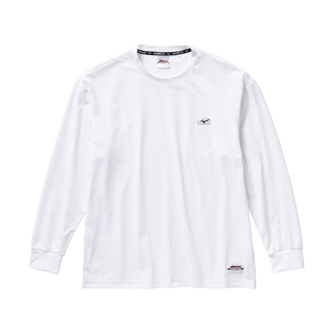 モレリア ストレッチソフトドライTシャツ(長袖) ホワイト XL