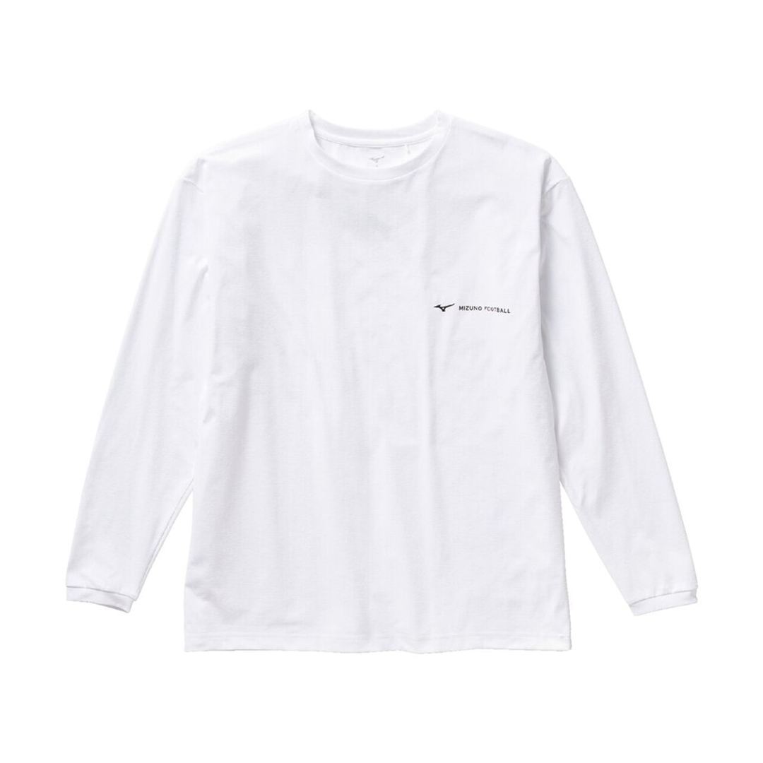 ストレッチソフトドライTシャツ(長袖) ホワイト S