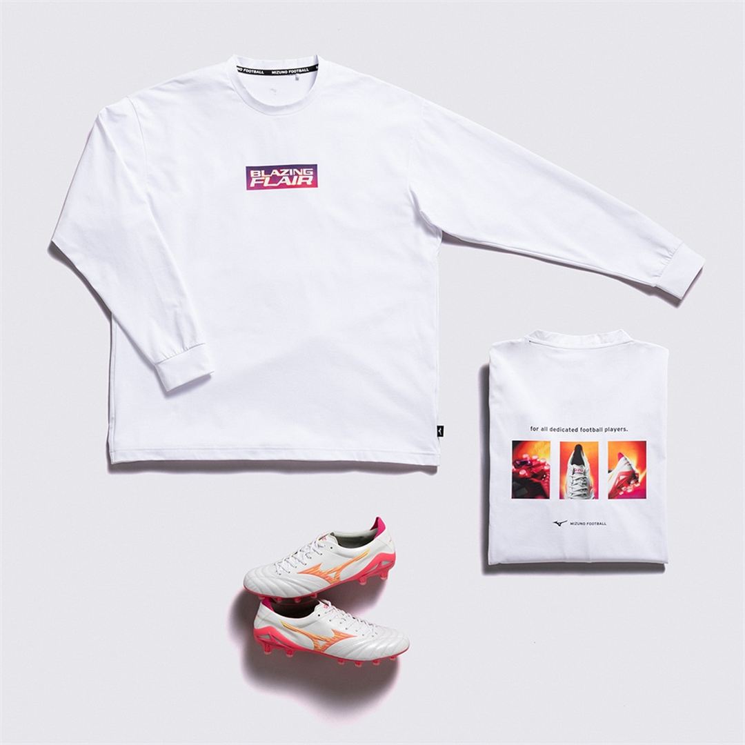 モレリアネオ プリントTシャツ(長袖) ホワイト XL
