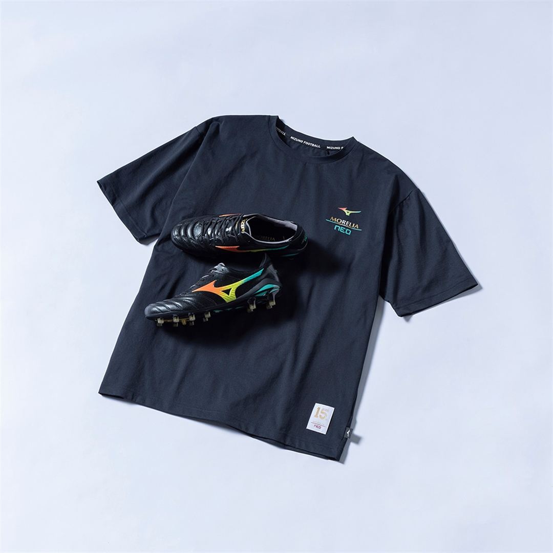 モレリアネオ プリントTシャツ ブラック S