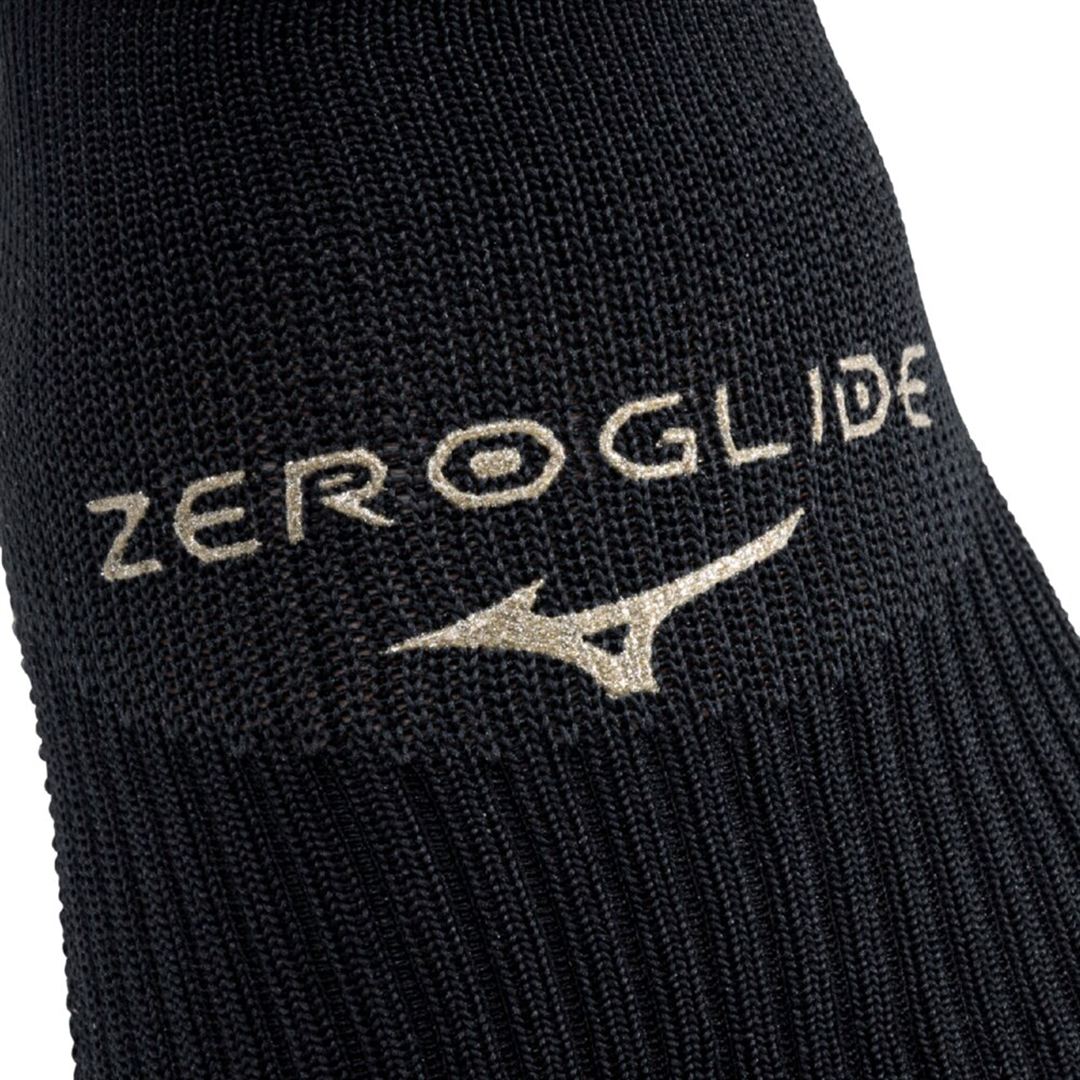 ゼログライドネオショートソックス(5本指) ブラック 21-23