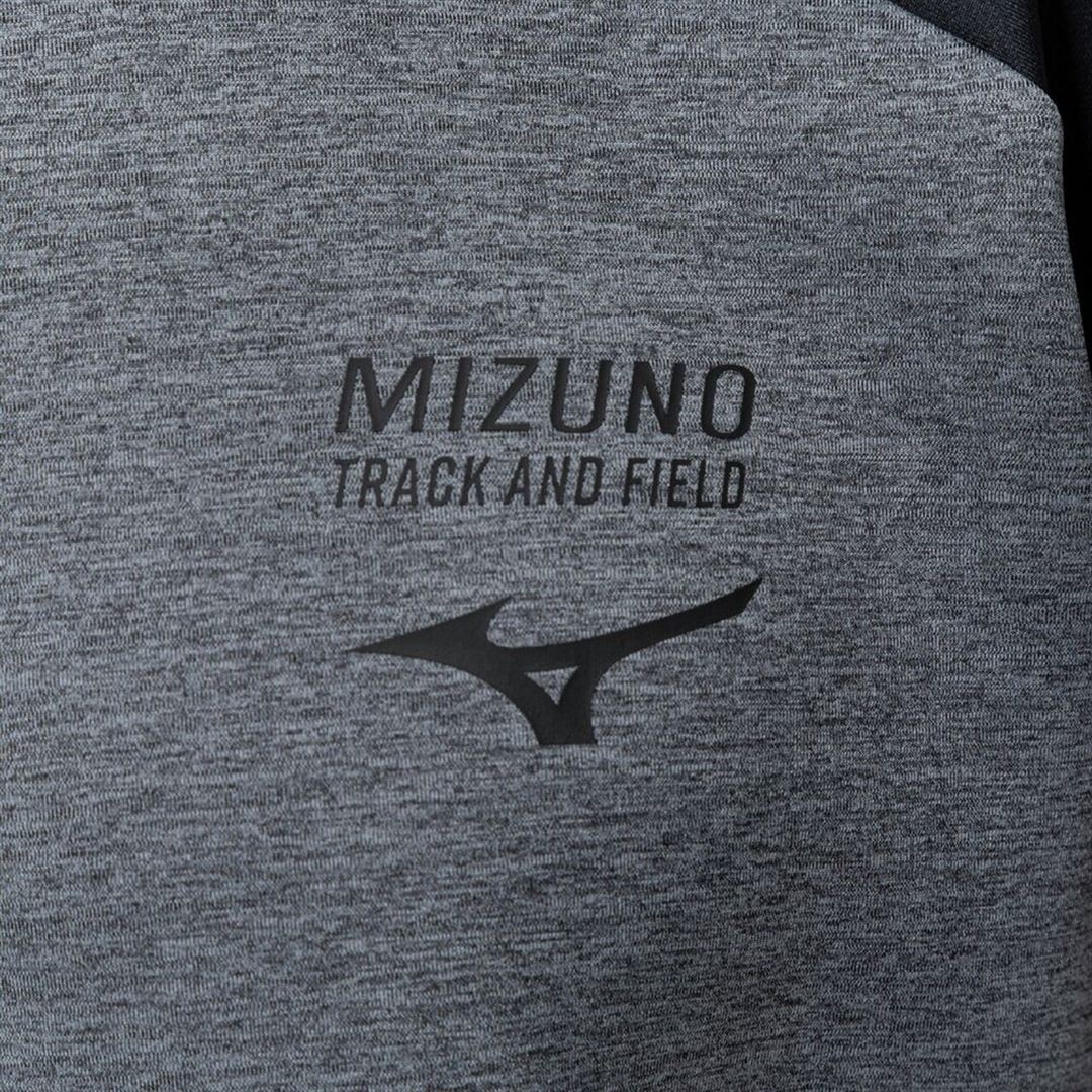 ストレッチクルーネックシャツ グレー M