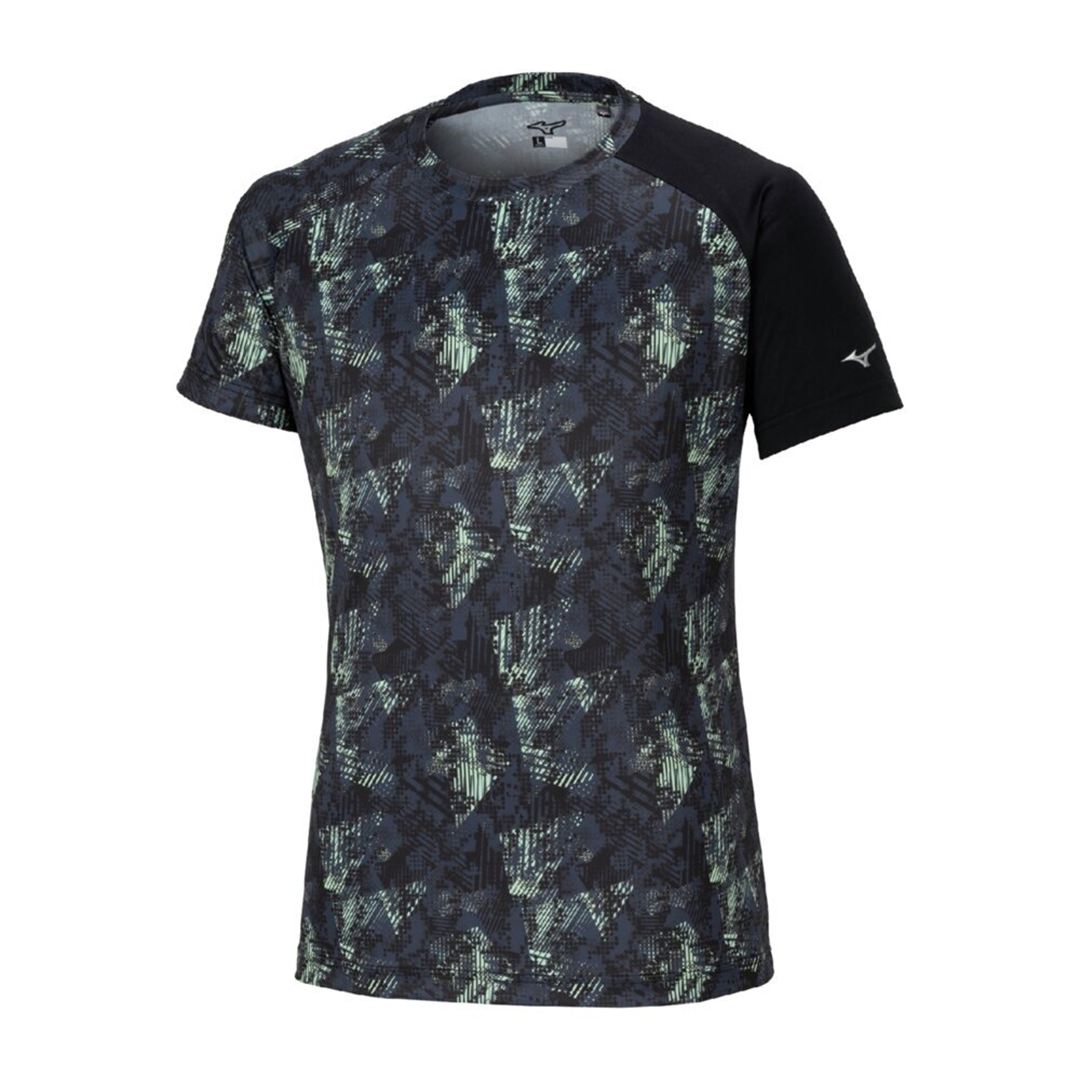 グラフィックTシャツ ブラック M