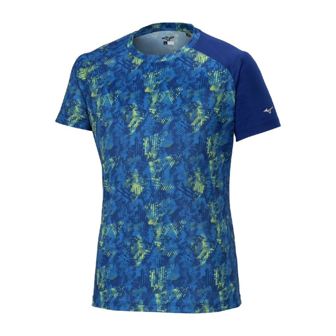 グラフィックTシャツ パステルネイビー M